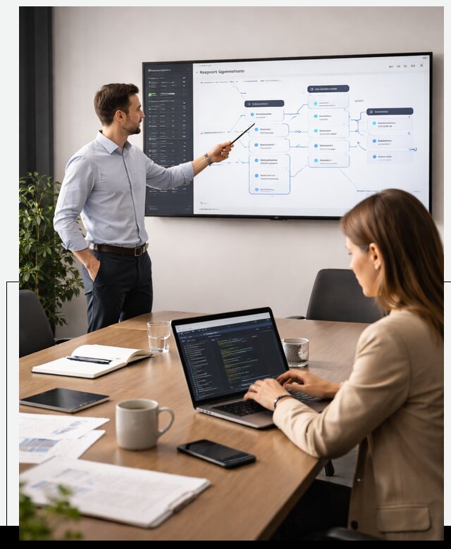 Разработка AI агентов для автоматизации бизнес процессов в Гае