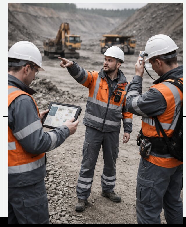 Система контроля персонала для горнодобывающей отрасли в Гае