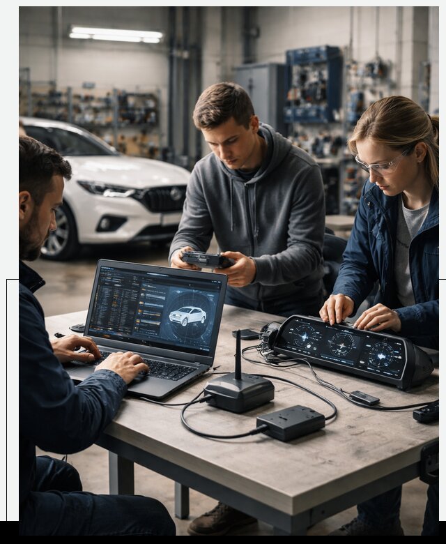 Разработка Connected Car и ПО для автопрома в Гае