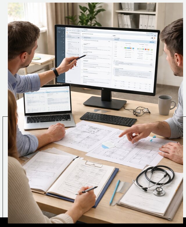 Разработка медицинской информационной системы (МИС) для клиник в Гае