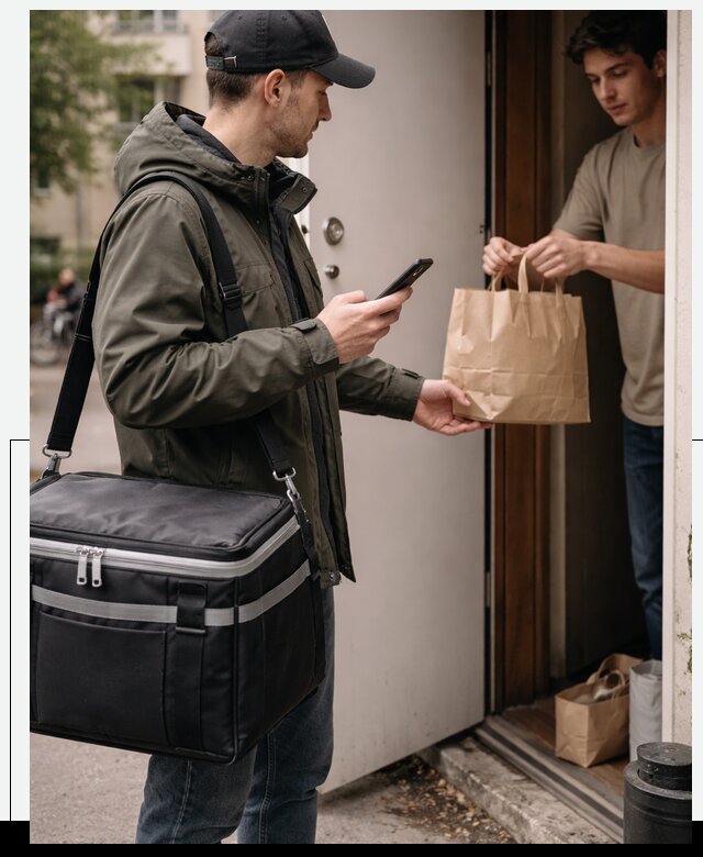 Разработка сервиса доставки еды и агрегаторов в Гае