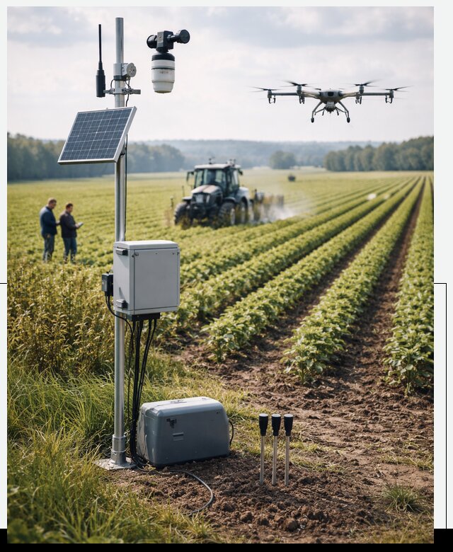 Разработка IoT мониторинга полей в Гае от 8641 р. | АвикейГай